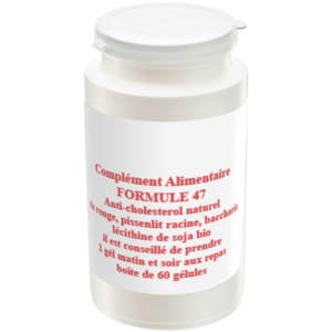 cbdsantepassion - formule 47 - complément alimentaire anti-cholesterol