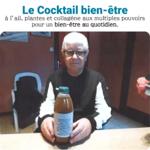 Témoignage de patric qui utilise le cocktail bien être contre des douelurs chronique